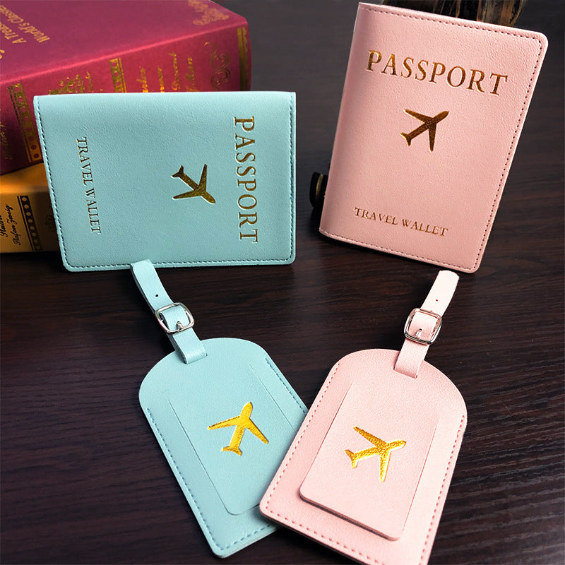 Luggage Tag & Passport Cover Set