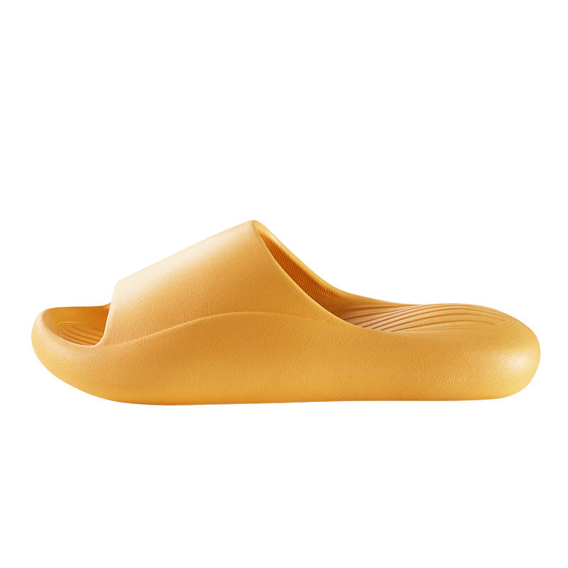 Simple Solid Color Thick Slippers