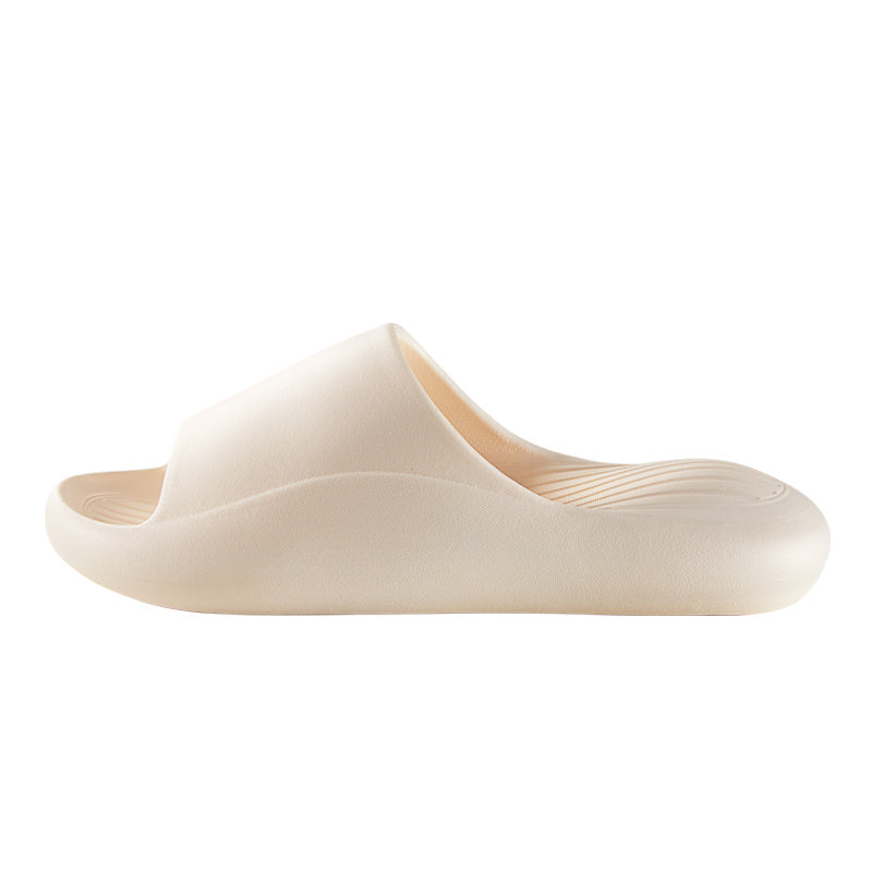 Simple Solid Color Thick Slippers
