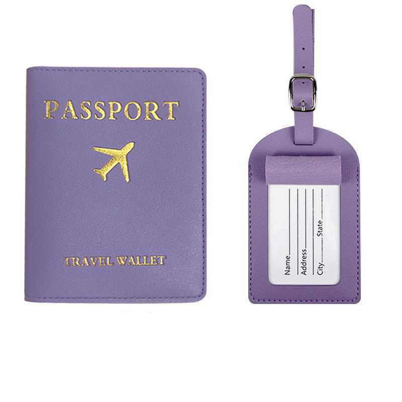 Luggage Tag & Passport Cover Set