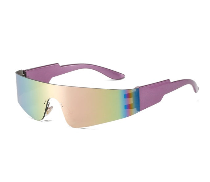 Monocle Punk Frame Color Fashion Glasses