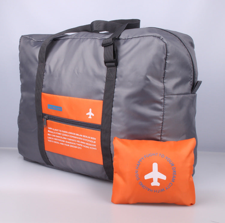 Large Capacity Foldable Travel Bag Nylon Waterproof Duffel Bag