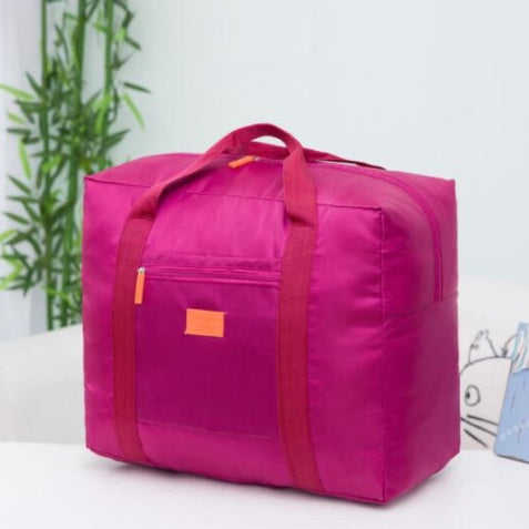 Large Capacity Foldable Travel Bag Nylon Waterproof Duffel Bag