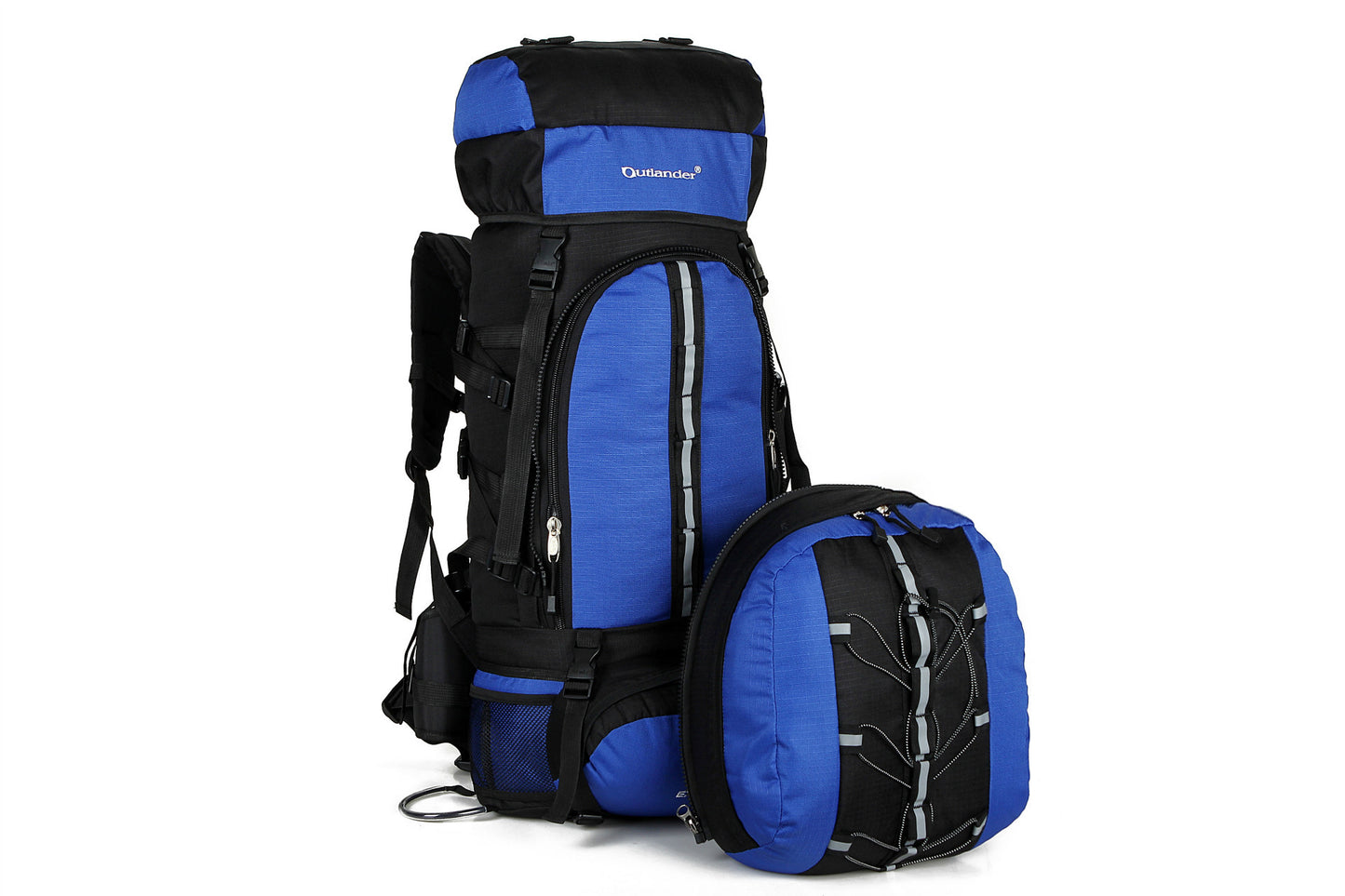80L Mountaineering Double Shoulder Hiking Bg Set