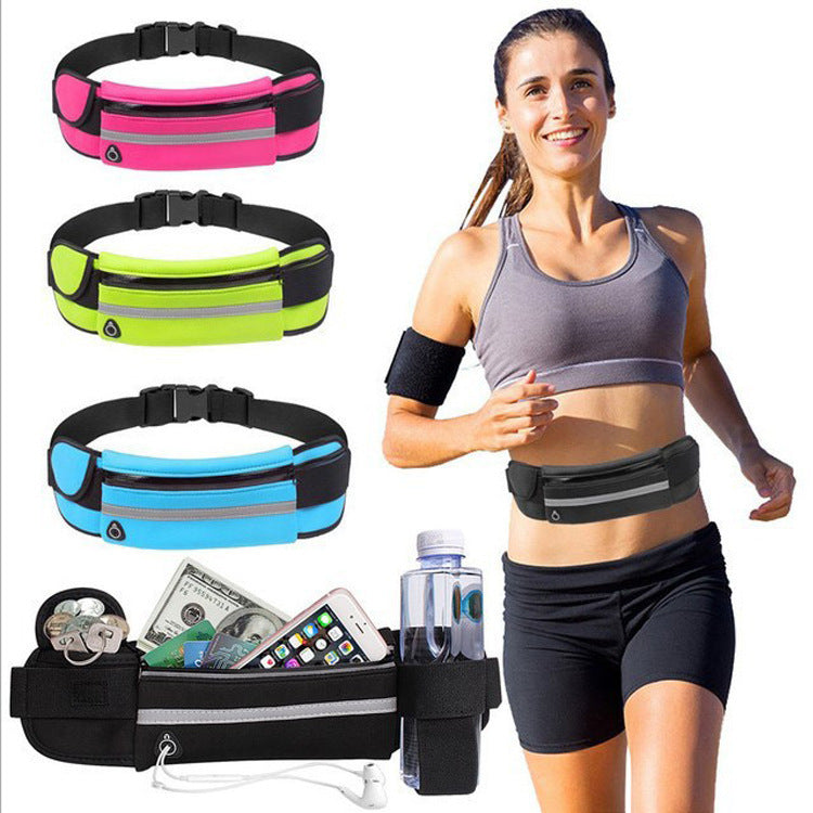 Activewear Waist Bag With Pocket