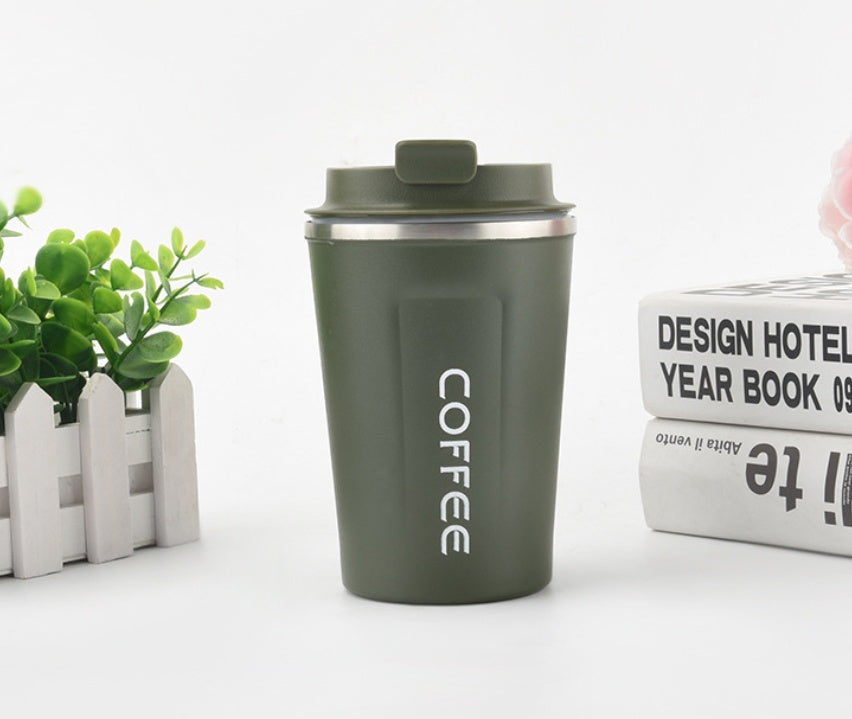 Travel Buddy: Stainless Steel Thermal Coffee Mug