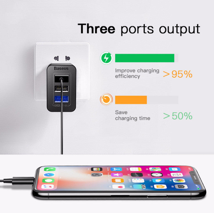 Universal 3USB Travel Charger