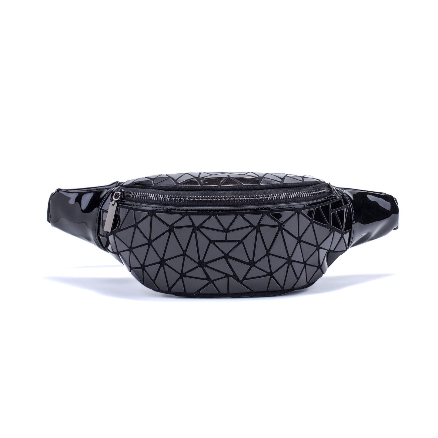 Geometry Patterned Waist Bag