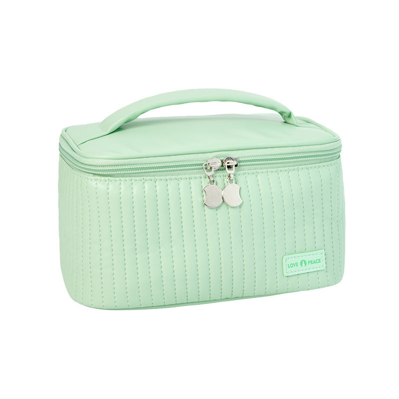 Open-top Cake Makeup Bag