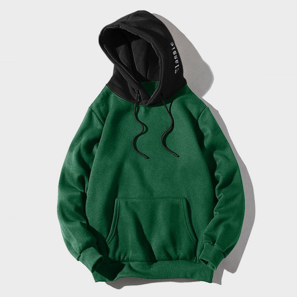 Two-Tone Sweater Hoodies