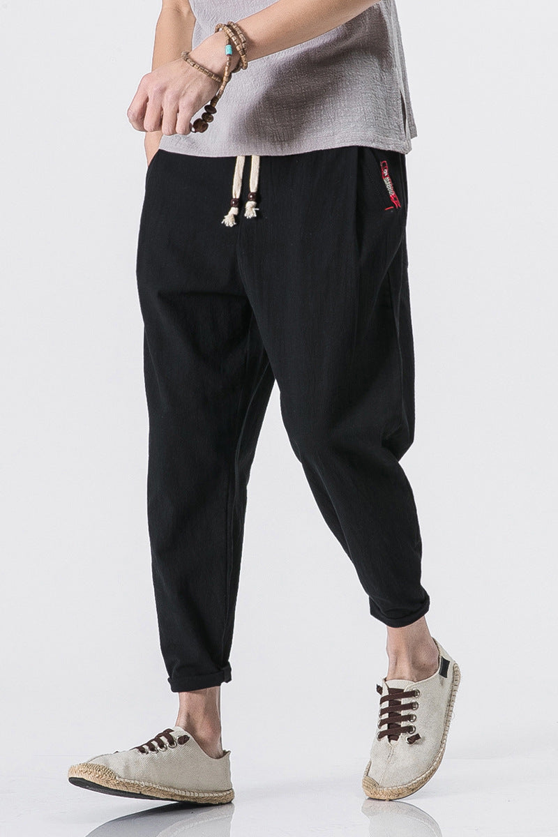 Nine-point Harem Pants