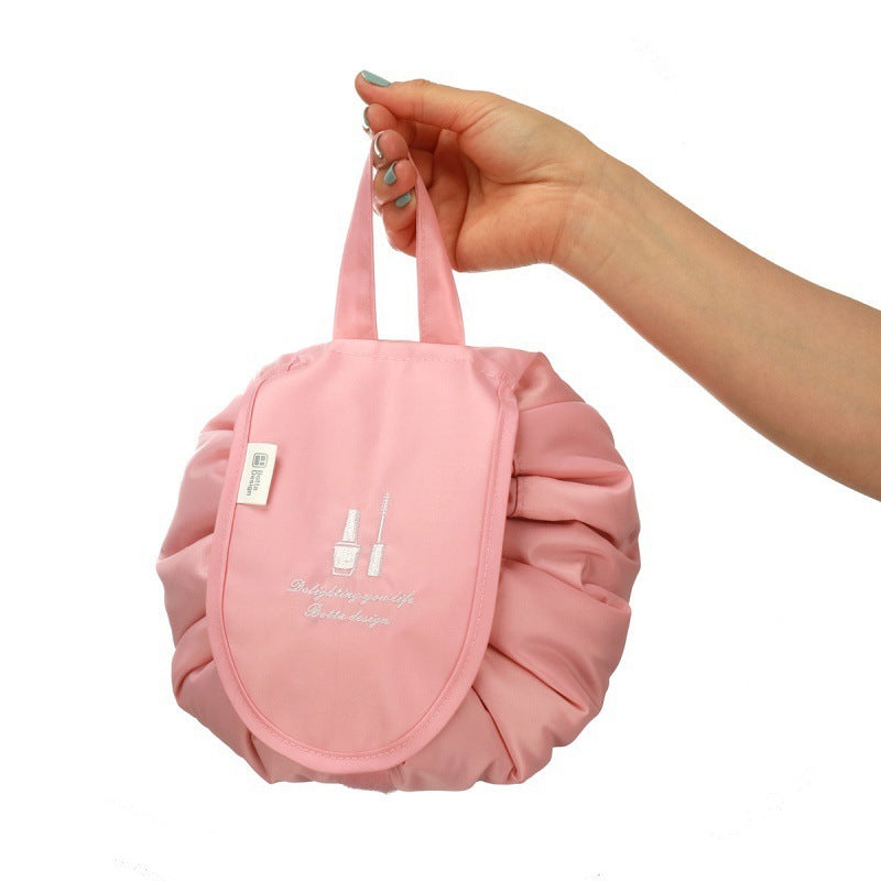 Lazy Drawstring Makeup Bag