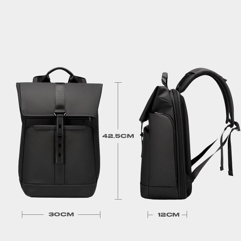Simple Professional Black Backpack