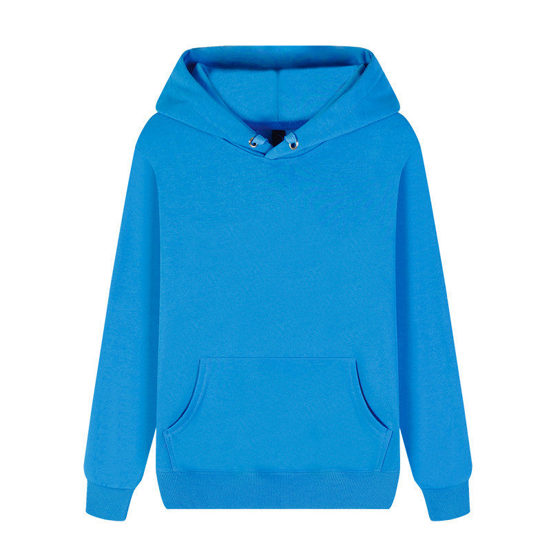 Plain Solid Colour Hoodie Jackets