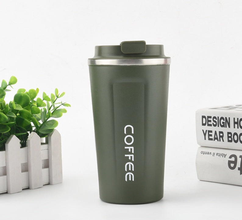 Travel Buddy: Stainless Steel Thermal Coffee Mug