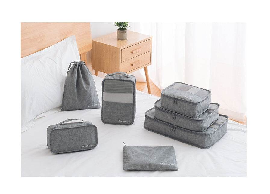 Waterproof Travel Packing Cubes Set of 7