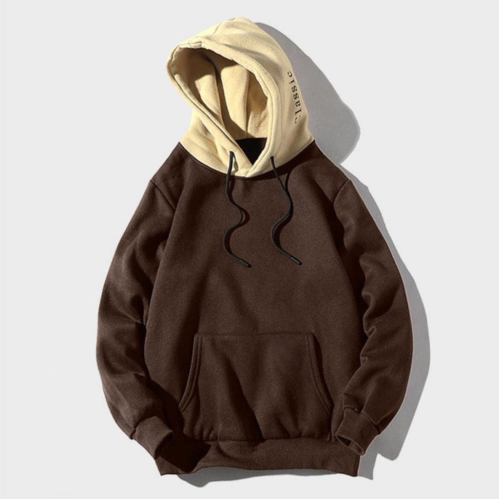 Two-Tone Sweater Hoodies