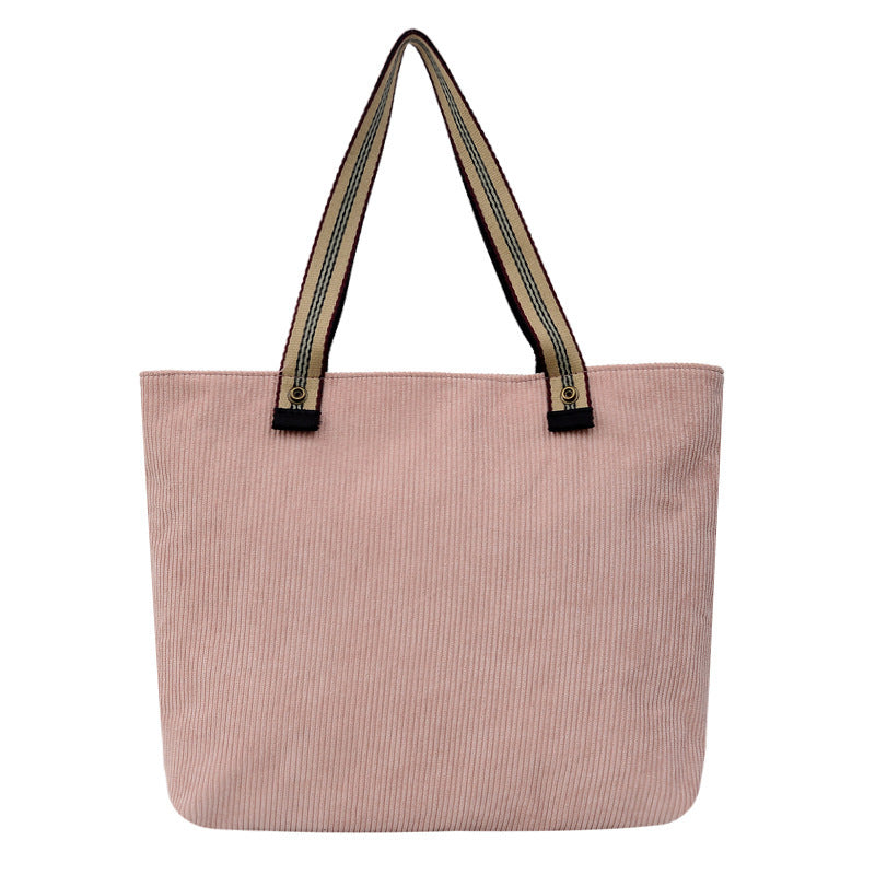 Fashionable large capacity tote bag