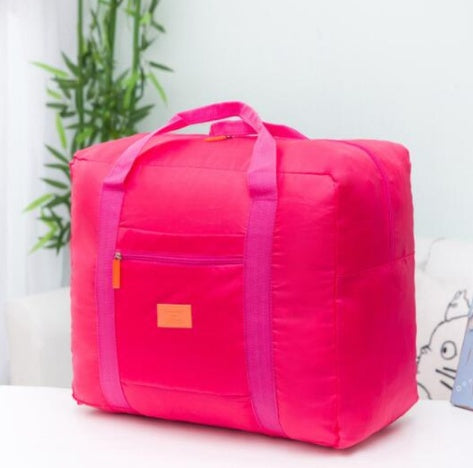 Large Capacity Foldable Travel Bag Nylon Waterproof Duffel Bag