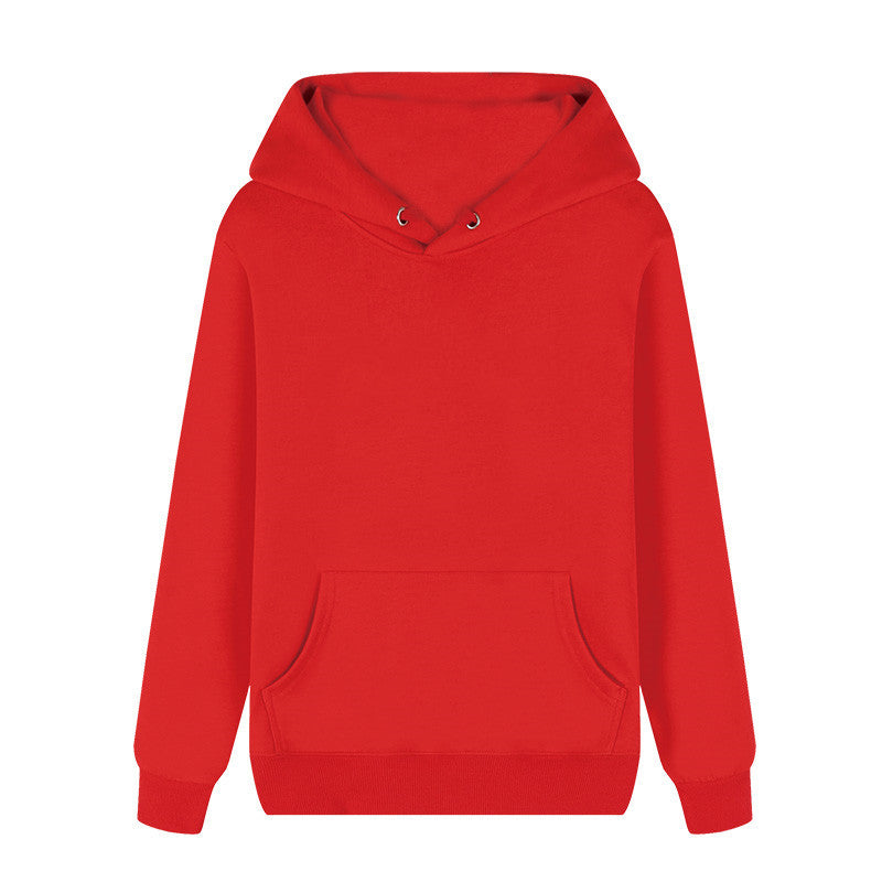 Plain Solid Colour Hoodie Jackets