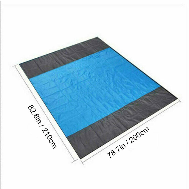 Portable Waterproof Picnic Mat & Beach Pocket Blanket