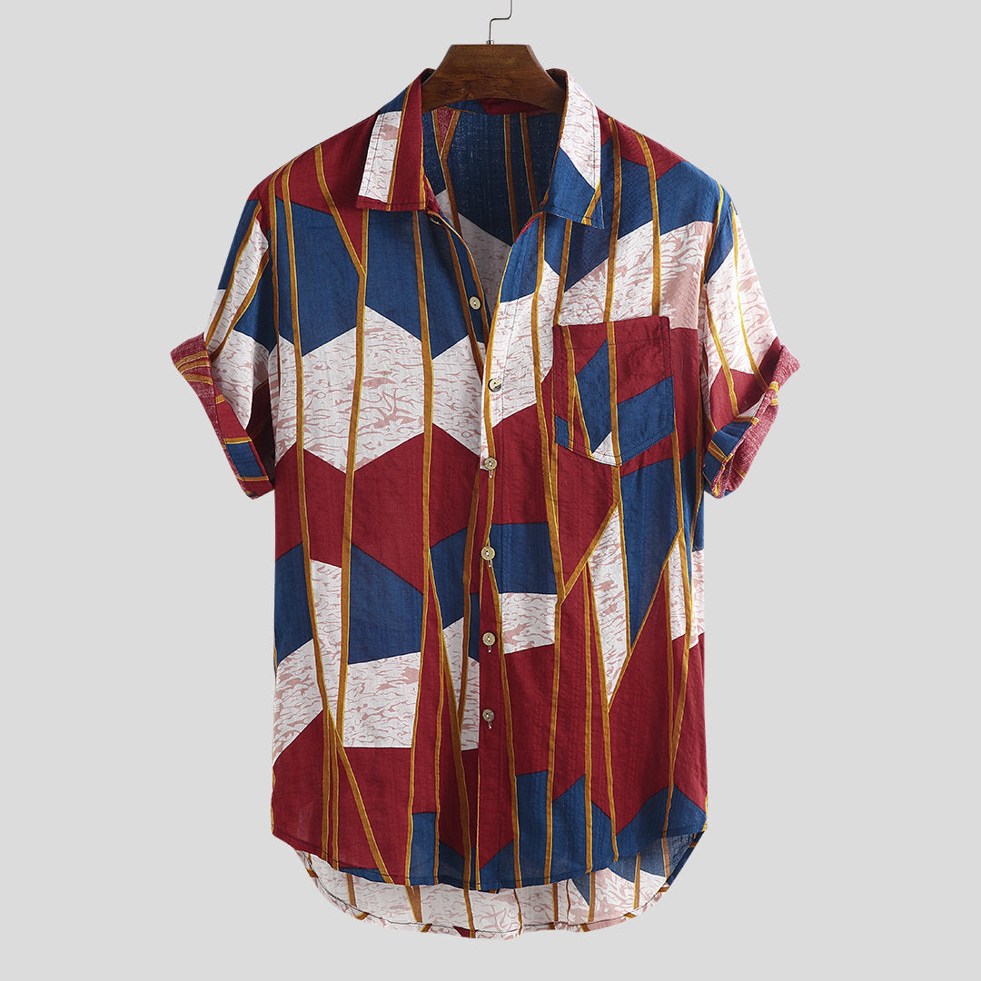 Multi-Coloured Loose Fit Shirt