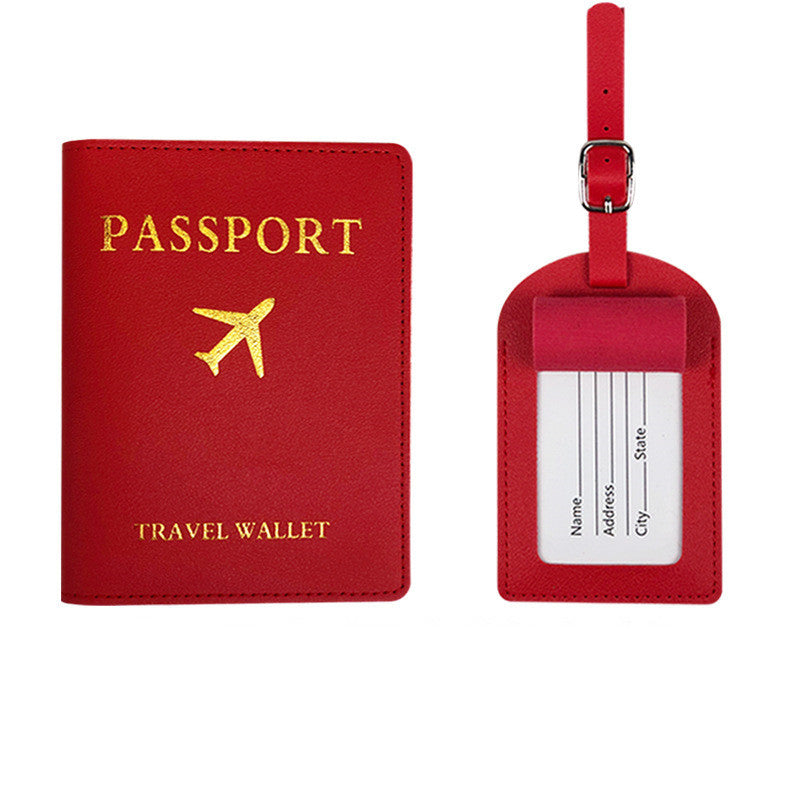 Luggage Tag & Passport Cover Set