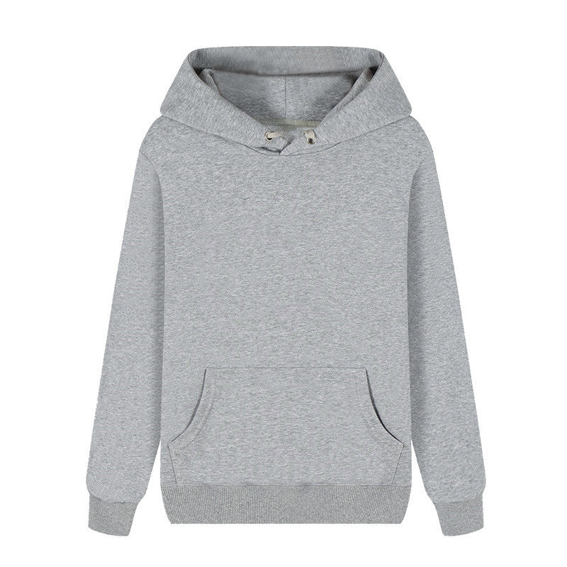 Plain Solid Colour Hoodie Jackets