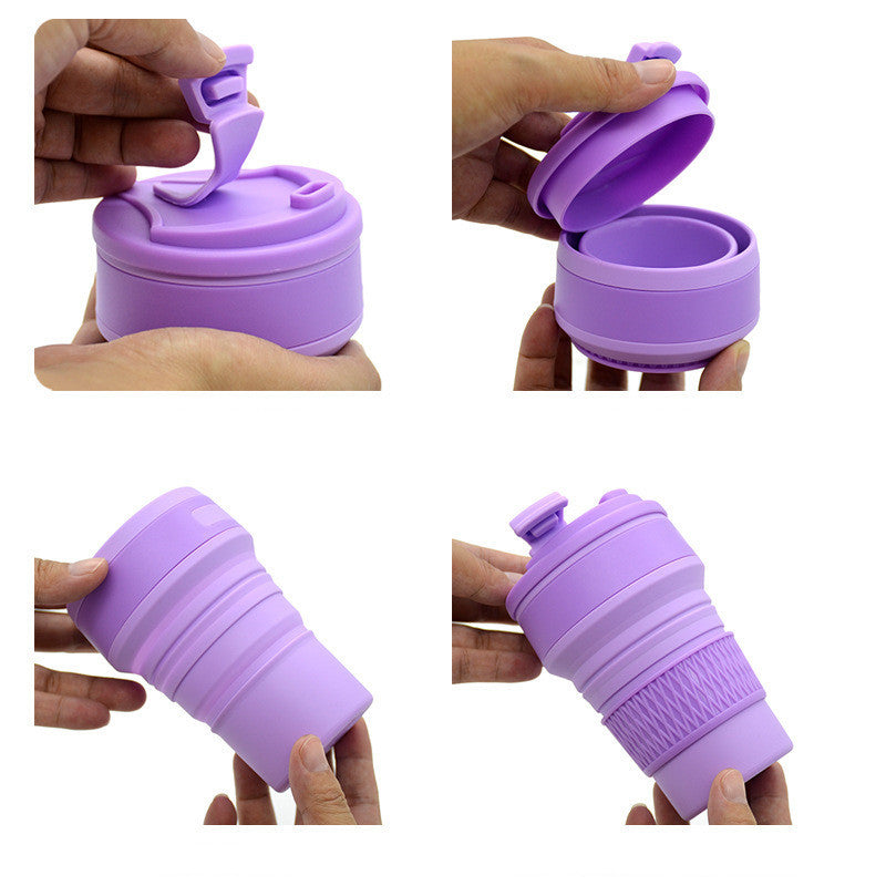 Collapsible Mug With Cover