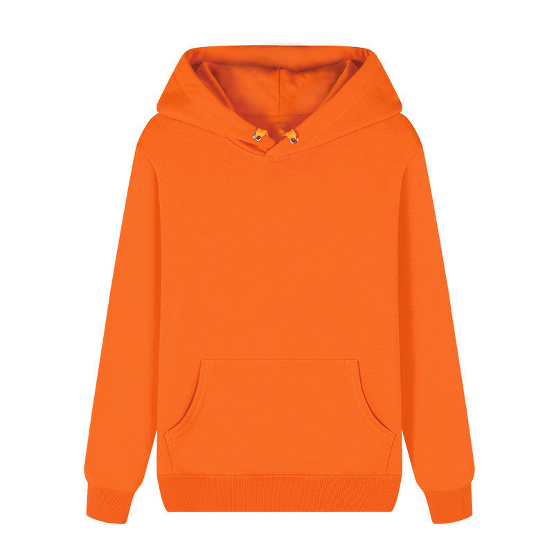 Plain Solid Colour Hoodie Jackets