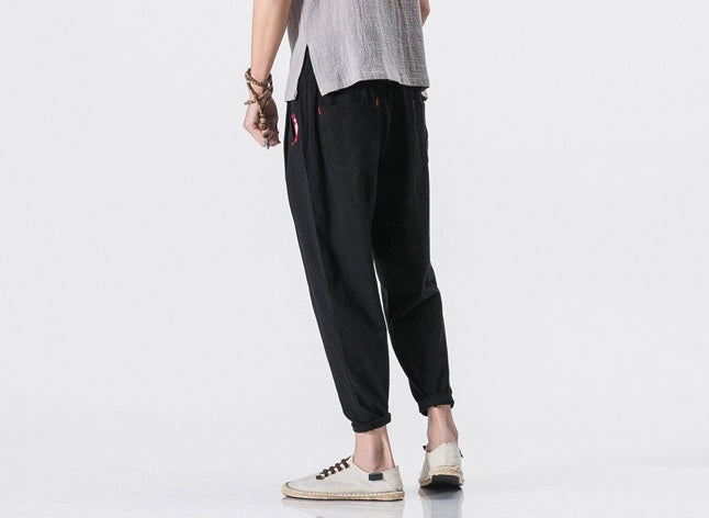 Nine-point Harem Pants