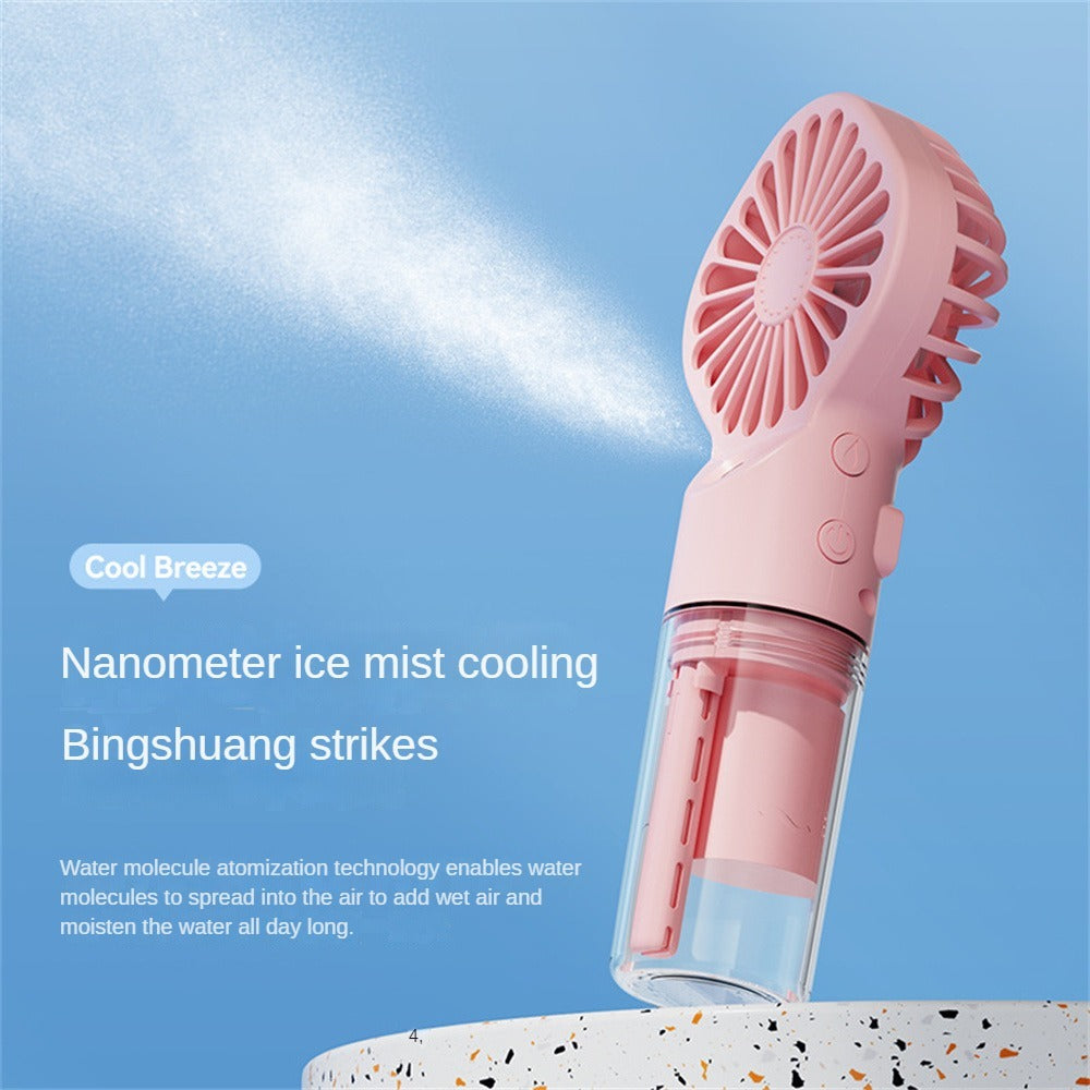 Power Spray Humidification Small Mist Fan