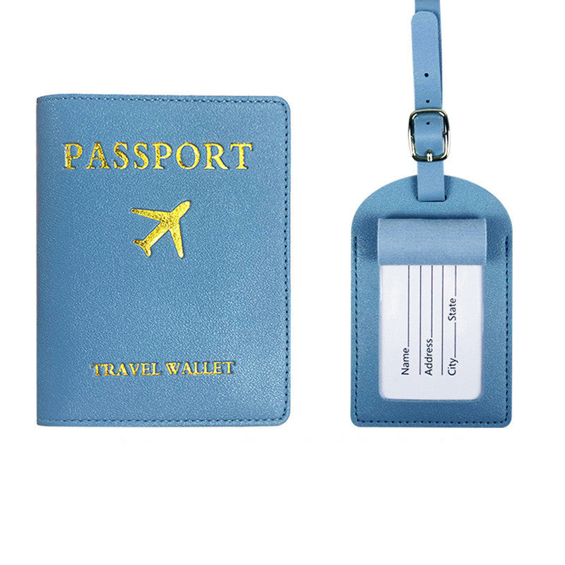 Luggage Tag & Passport Cover Set