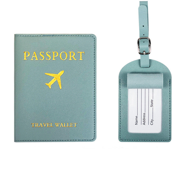 Luggage Tag & Passport Cover Set