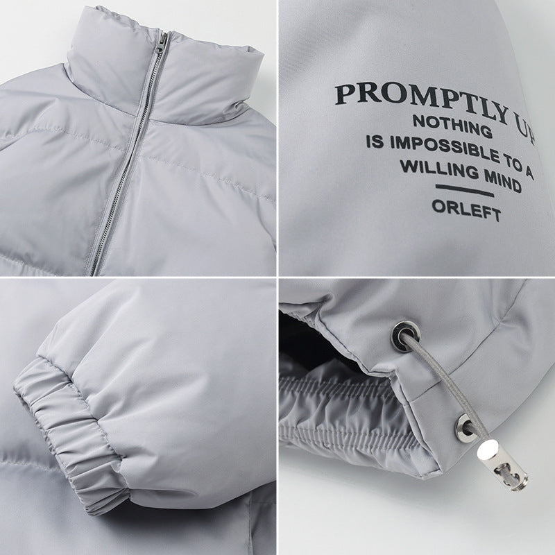 Stand Collar Padded Jacket