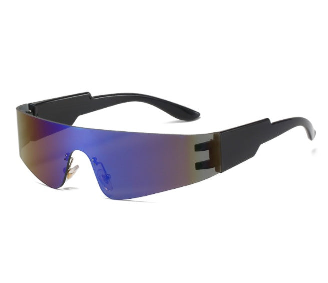 Monocle Punk Frame Color Fashion Glasses