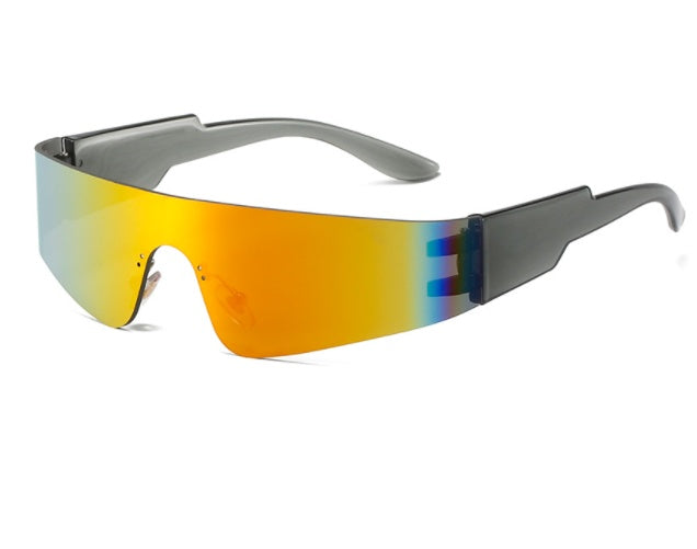 Monocle Punk Frame Color Fashion Glasses
