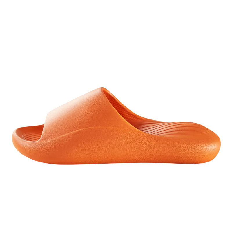Simple Solid Color Thick Slippers