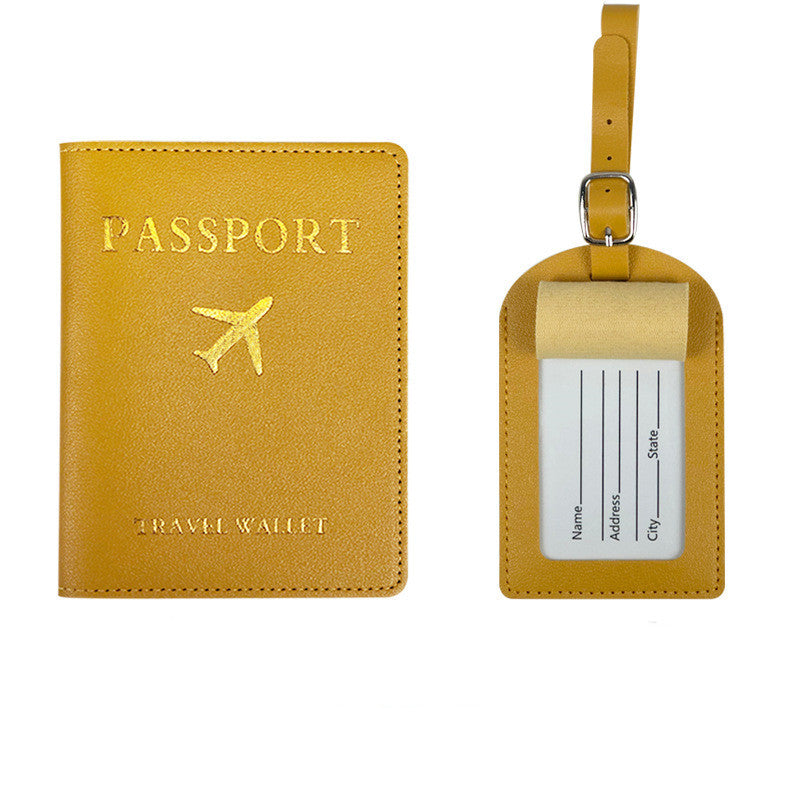 Luggage Tag & Passport Cover Set