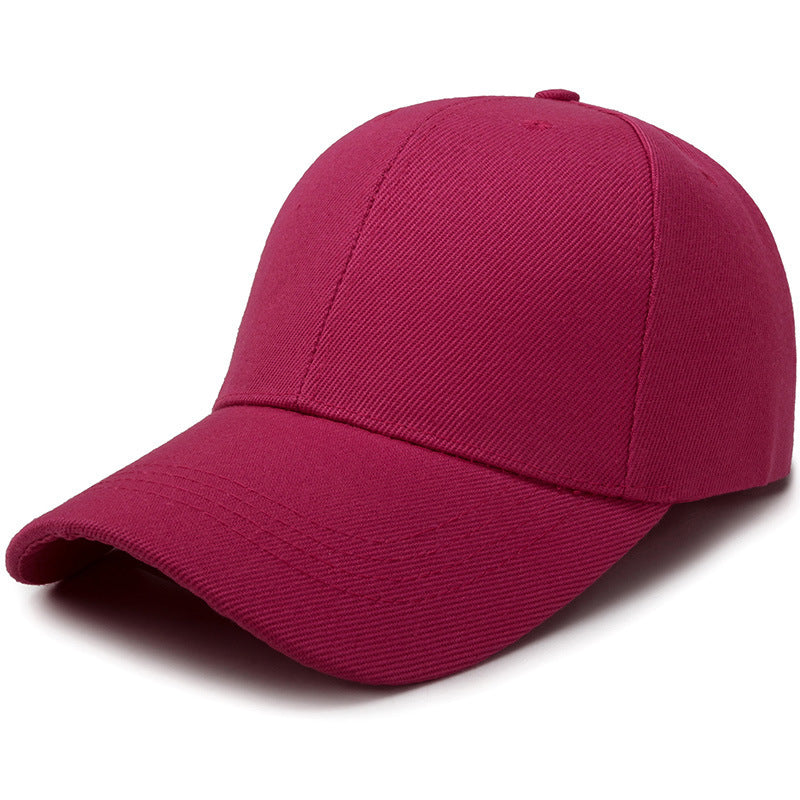 Solid Colour Baseball Caps