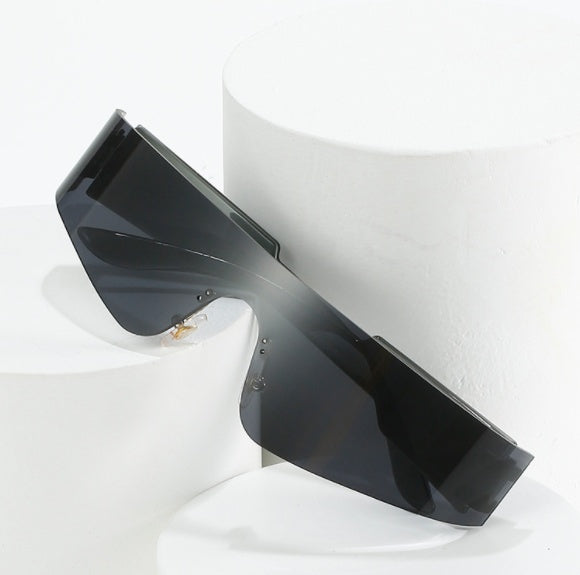 Monocle Punk Frame Color Fashion Glasses