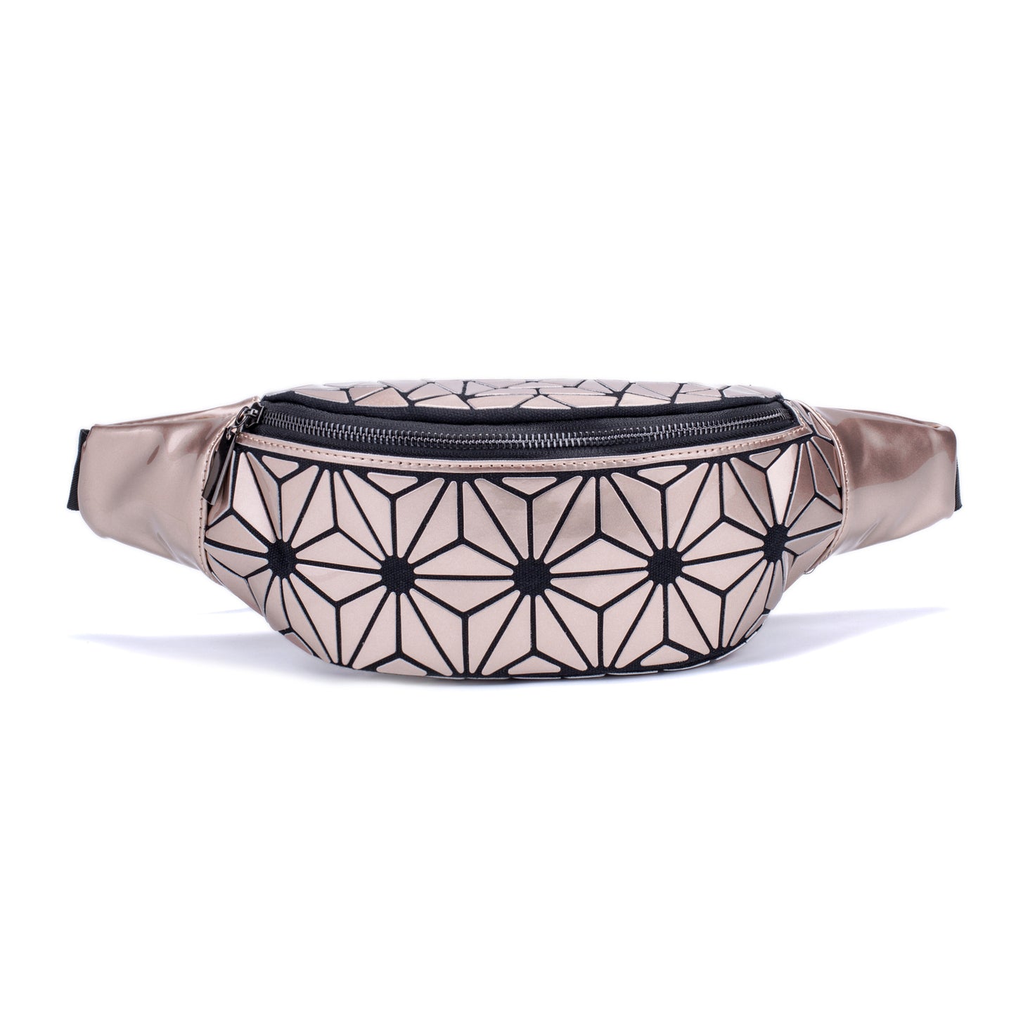 Geometry Patterned Waist Bag