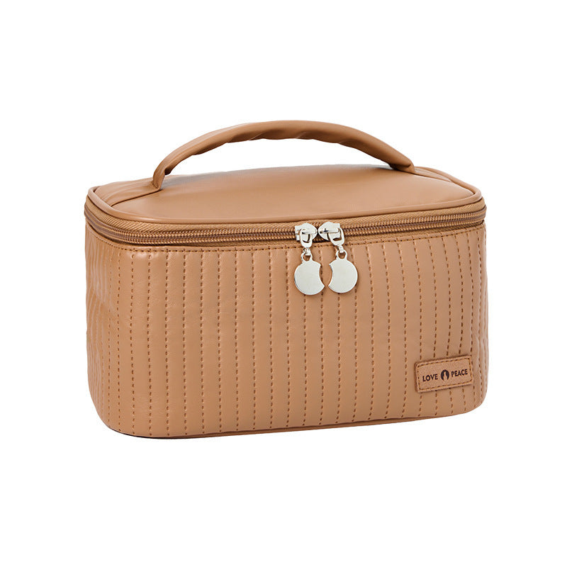 Open-top Cake Makeup Bag