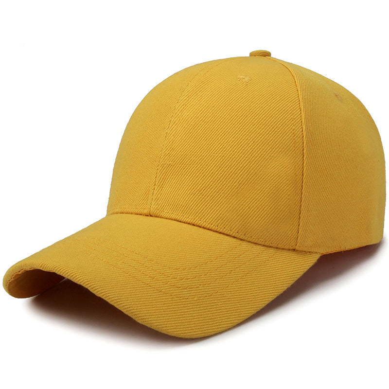 Solid Colour Baseball Caps