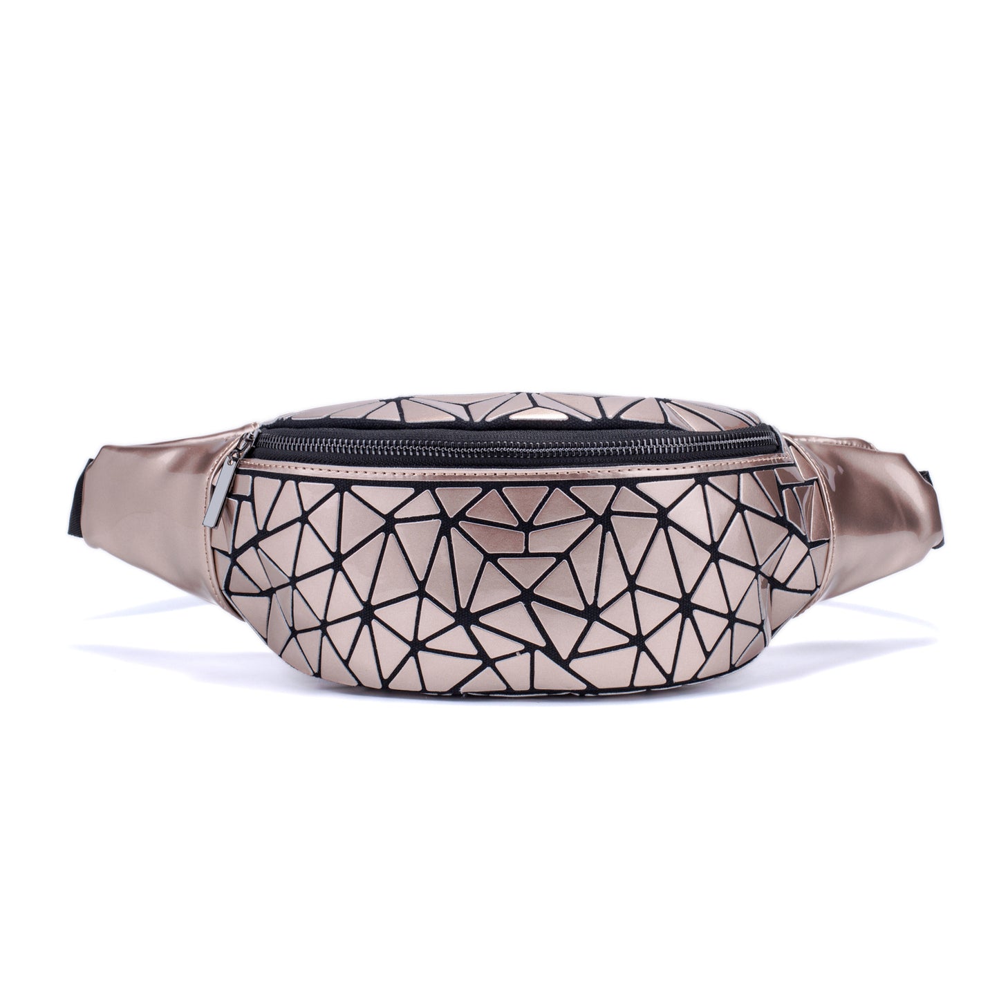 Geometry Patterned Waist Bag