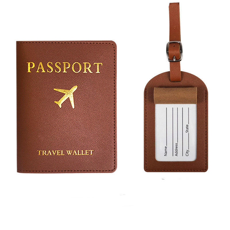 Luggage Tag & Passport Cover Set