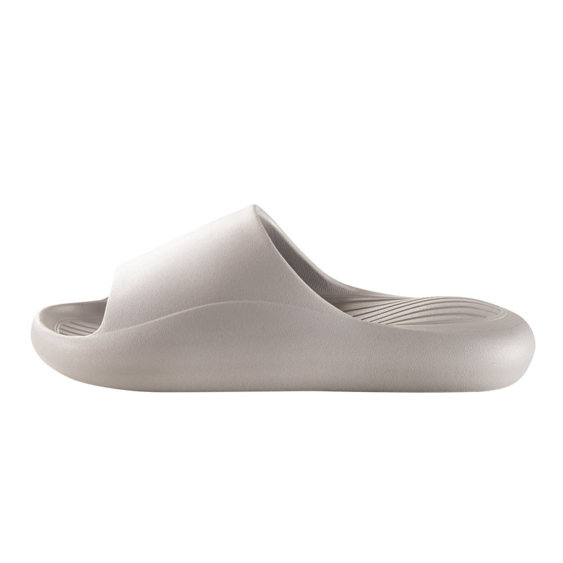 Simple Solid Color Thick Slippers