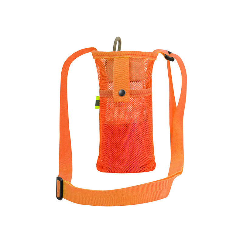 Water Bottle Carrier With Adjustable Shoulder Strap