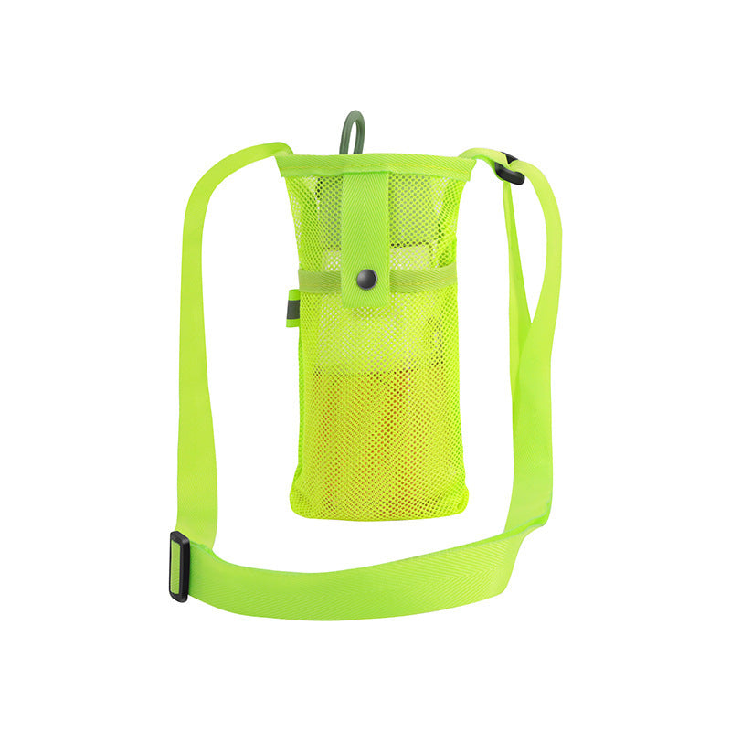Water Bottle Carrier With Adjustable Shoulder Strap