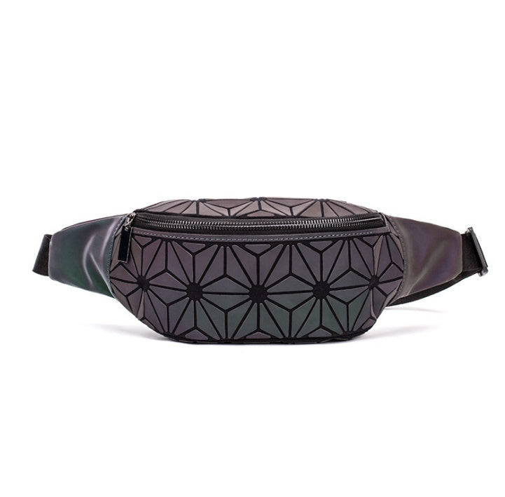Geometry Patterned Waist Bag